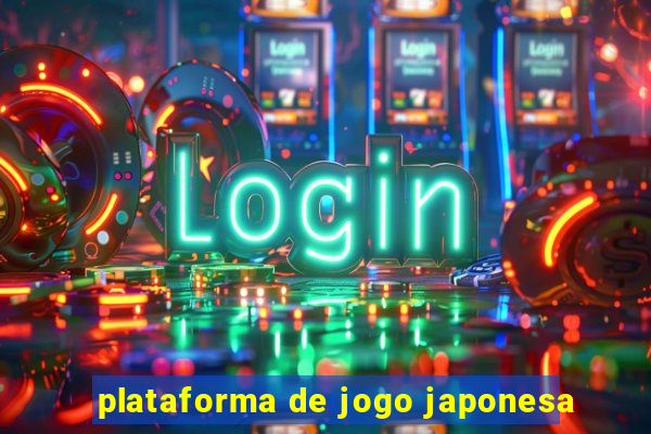 plataforma de jogo japonesa